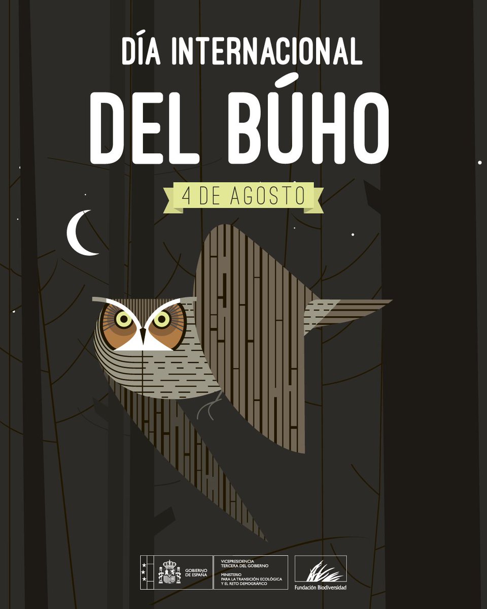 🦉 Los búhos son clave para la salud de los ecosistemas:

🌍 Ayudan a mantener el equilibrio ecológico
🌳 Sostienen la cadena trófica en su entorno
🐭 Controlan plagas de forma natural

Hoy celebramos su importancia.

#DíaInternacionalDelBúho