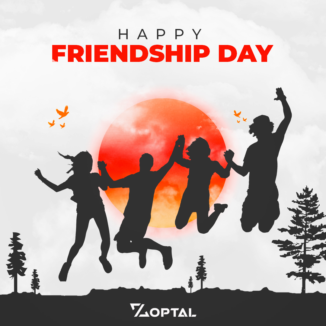 This Friendship Day, we celebrate the bonds that make work feel like home. Here's to teamwork, trust, and true connections. 💼🤝 

#HappyFriendshipDay #TeamSpirit #WorkFamily #WorkFamily #StrongerTogether #CompanyCulture #Zoptal