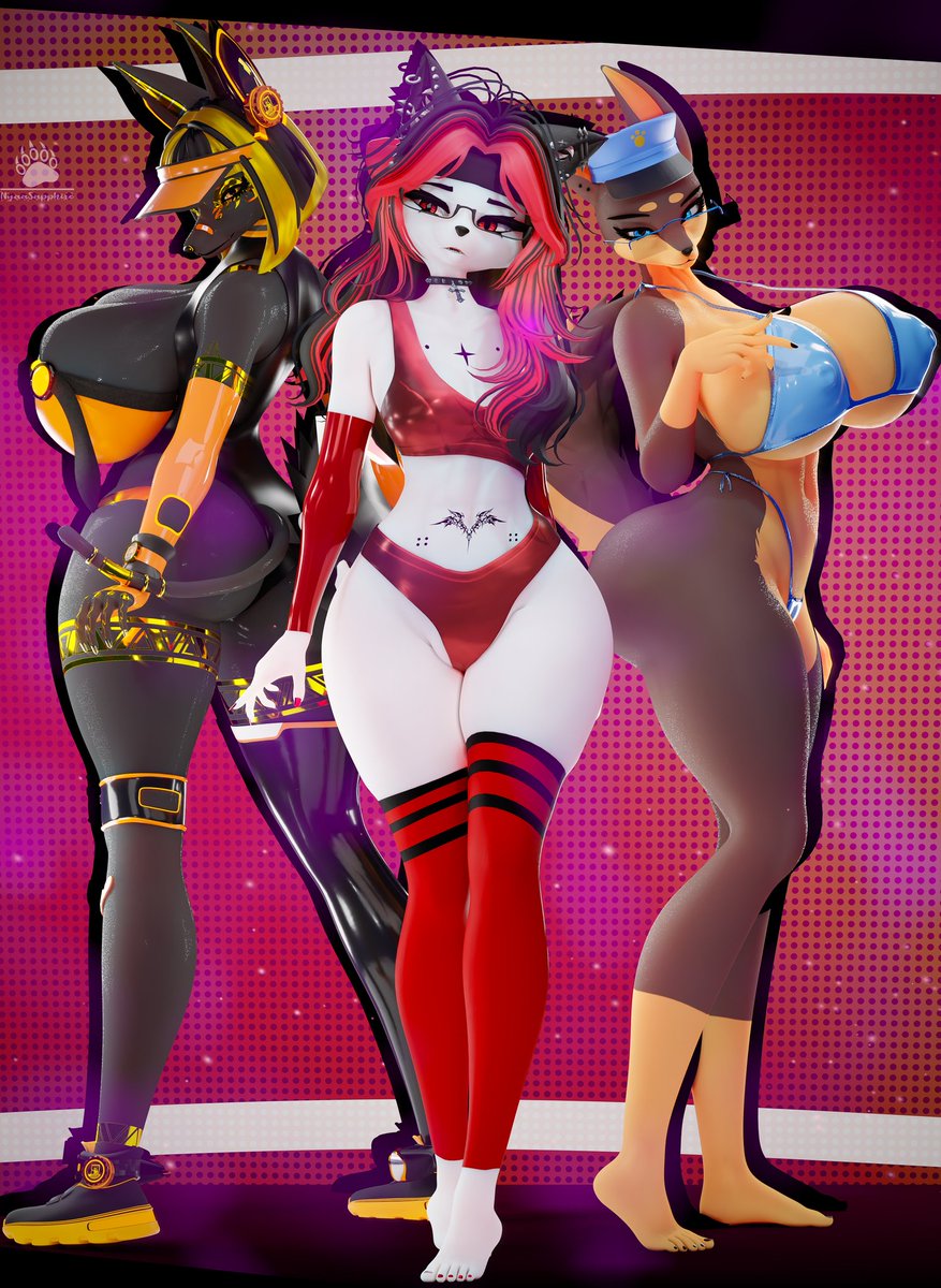 First session!
Models by me