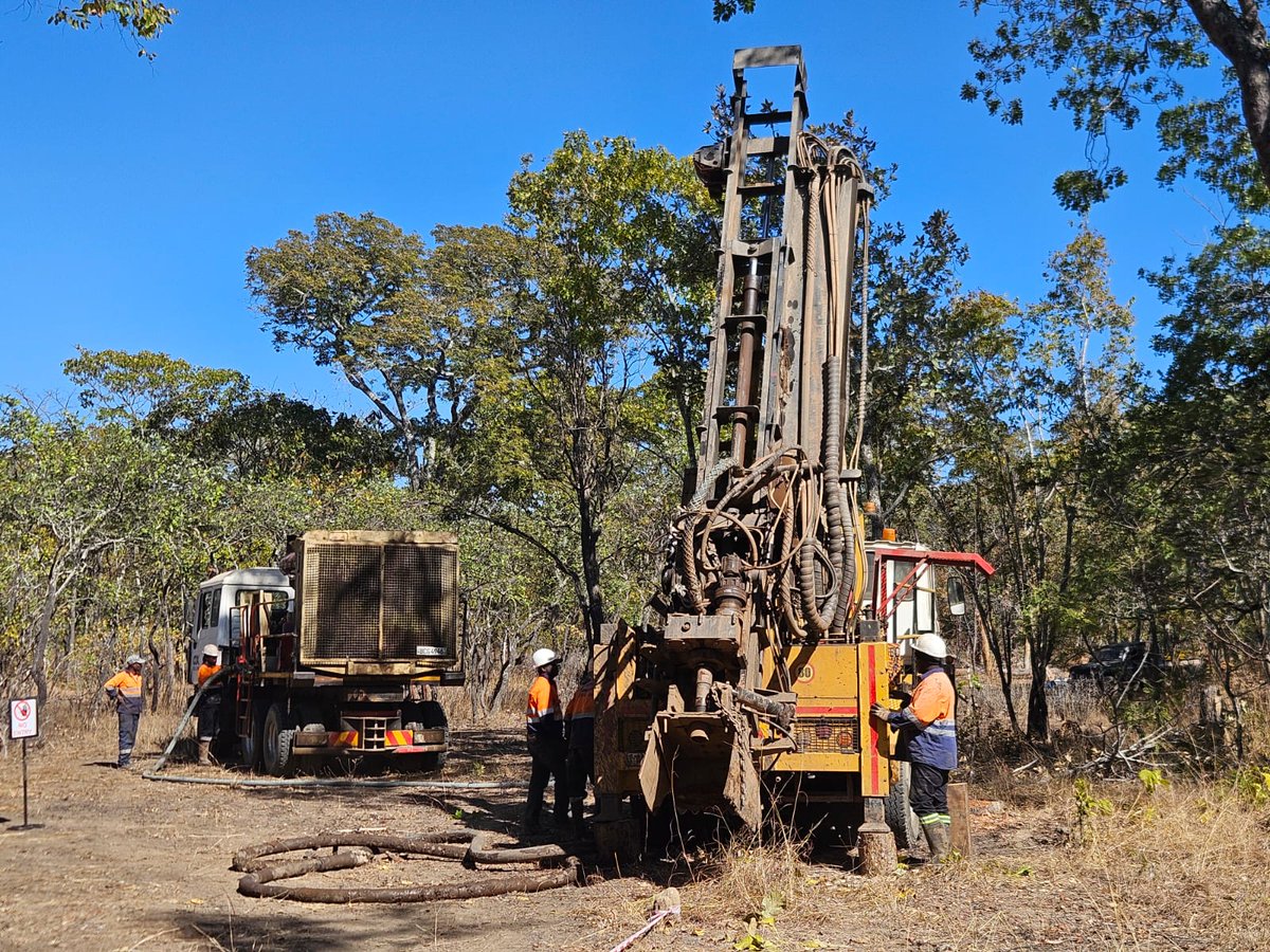 Some more photos from the field of the drill rig in action at our Mushima North #Copper Project, #Zambia

#exploration #mining