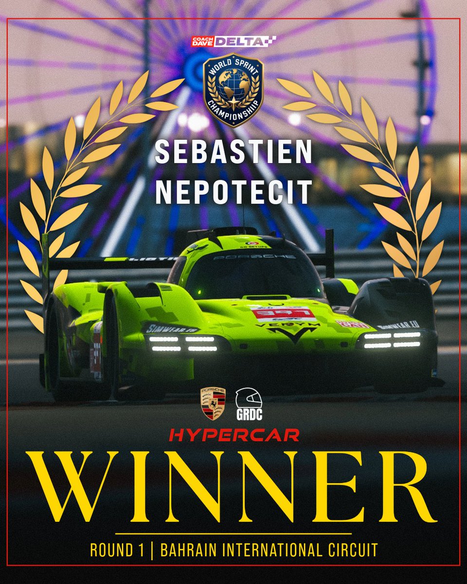Virtualdrivers by TX3 (@vdbytx3) on Twitter photo 🟢⚪️⚫️Une victoire incontestable !👏
 - Sebastien Nepote-cit remporte la manche d'ouverture du WSC au volant de sa Porsche 963. 
P2, Mathieu assure le doublé TX3 en Hypercar et @Aleskey | TX3 termine P4 en LMP2.
Prochain rendez-vous Mercredi prochain sur le circuit de Monza ! 🟢⚪️⚫️Une victoire incontestable !👏
 - Sebastien Nepote-cit remporte la manche d'ouverture du WSC au volant de sa Porsche 963. 
P2, Mathieu assure le doublé TX3 en Hypercar et @Aleskey | TX3 termine P4 en LMP2.
Prochain rendez-vous Mercredi prochain sur le circuit de Monza !