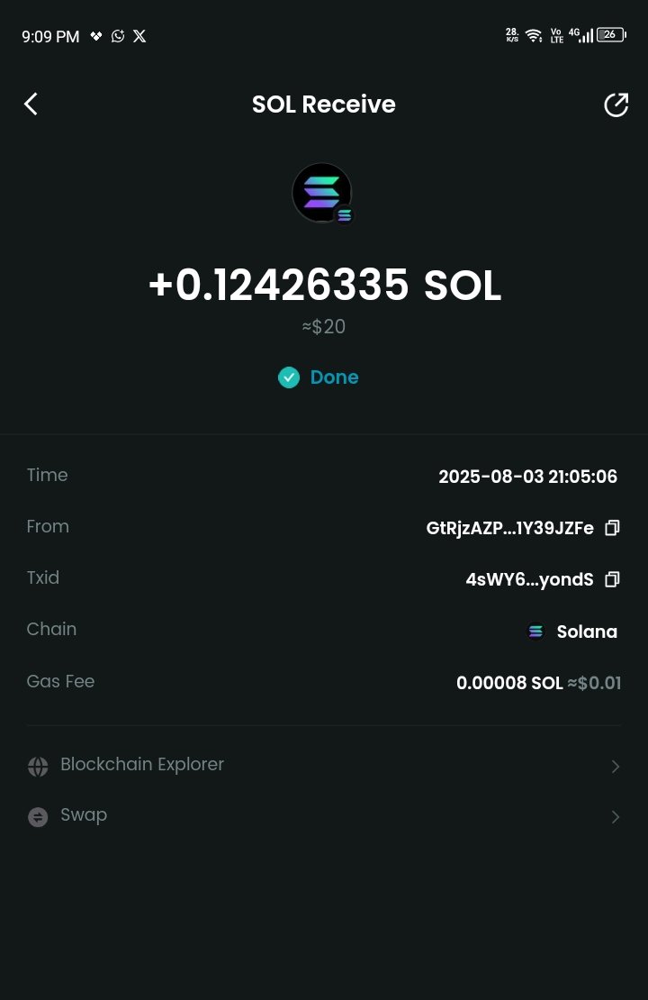 DiRaids's tweet photo. Week 6 Complete 💼✅
Another week, another payout for showing up and adding real visibility where it matters.
This journey’s compounding fast—6 weeks strong and the grind’s only getting sharper ⚔️📈
Let the record speak for itself.
#Web3Raider #DiRaids #CryptoMarketing #RaiderJourney #Web3Ecosystem