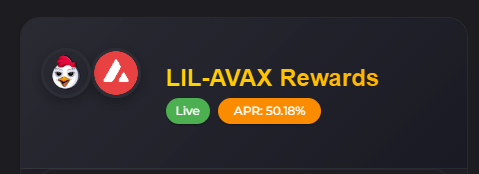 APR on <a href="/Earningsbay_/">Earnings Bay</a> looks GOOD 😍
$LIL is def my fave coin on <a href="/avax/">Avalanche🔺</a>