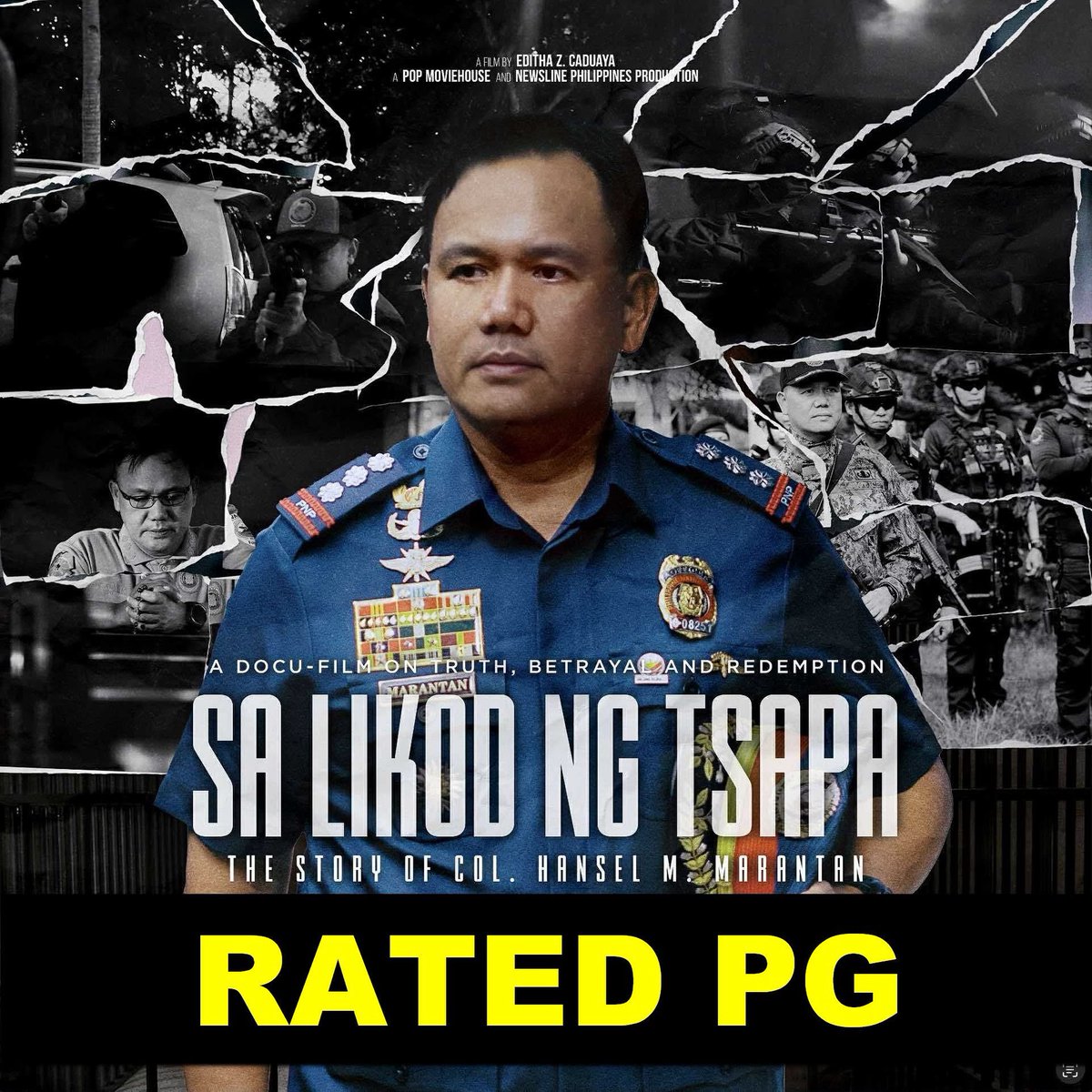 IN CINEMAS NATIONWIDE beginning August 13.
#SaLikodNgTsapa #BeneathTheBadge #TheStoryofColHanselMarantan