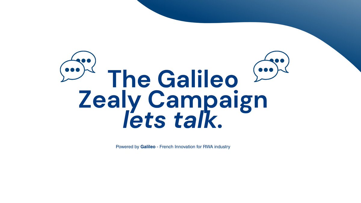 Galileo (@galileoprotocol) on Twitter photo ๐ฃ Letโs talk.
Now that the Zealy campaign is officially over, we want to hear from you the Galileo community.
๐๐ผ What did you enjoy the most?
๐๐ผ What could we do better next time?
๐๐ผ What would you love to see in future campaigns?
Whether you reached the top of the leaderboard ๐ฃ Letโs talk.
Now that the Zealy campaign is officially over, we want to hear from you the Galileo community.
๐๐ผ What did you enjoy the most?
๐๐ผ What could we do better next time?
๐๐ผ What would you love to see in future campaigns?
Whether you reached the top of the leaderboard