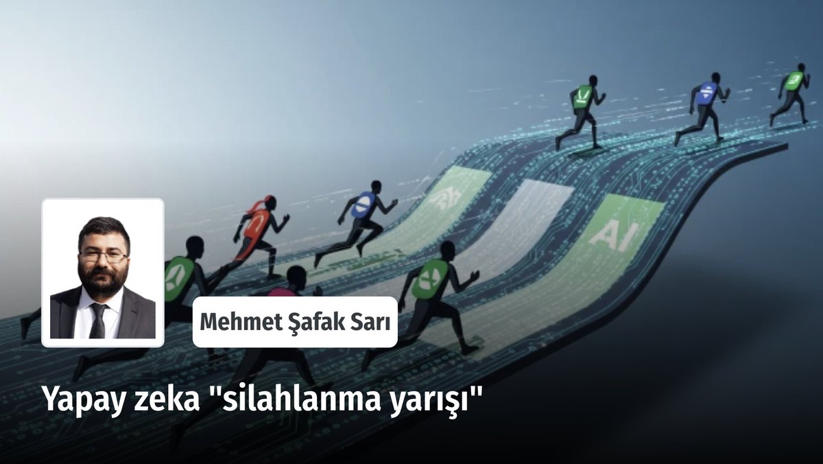 Yeni Arayış (@yeniarayiscom) on Twitter photo ❝ Büyük teknoloji şirketlerinin yapay zeka harcamaları trilyon doları aşarken bu devasa yatırım inovasyon dalgası vaat ediyor. Fakat bu durum tekellerin yeni bir finansal balonu da olabilir. ❞
✍️ <a href="/msafaksaritr/">Mehmet Şafak Sarı</a> yazdı.
Okumak için ➡️ yeniarayis.com/yazi/yapay-zek… ❝ Büyük teknoloji şirketlerinin yapay zeka harcamaları trilyon doları aşarken bu devasa yatırım inovasyon dalgası vaat ediyor. Fakat bu durum tekellerin yeni bir finansal balonu da olabilir. ❞
✍️ <a href="/msafaksaritr/">Mehmet Şafak Sarı</a> yazdı.
Okumak için ➡️ yeniarayis.com/yazi/yapay-zek…