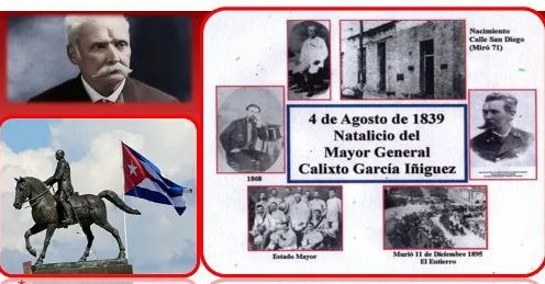 Este 4/08 se cumplen 186 años del natalicio de Calixto García Íñiguez, Mayor General del Ejército Libertador, acerca de él Martí dijo:
"Calixto García no necesita encomio: lleva su historia en su frente herida...”
#CubaViveEnSuHistoria