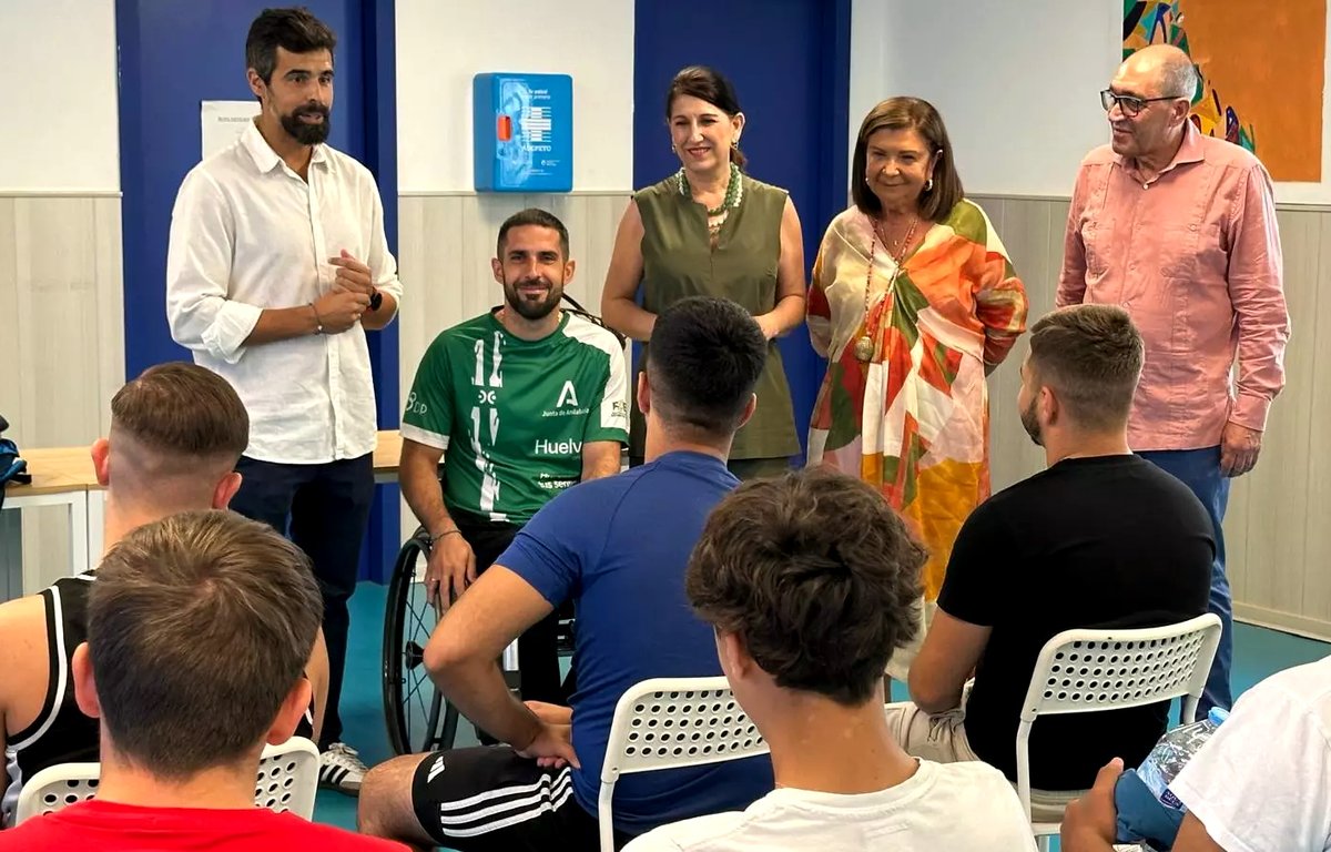 Fundación Diagrama (@funddiagrama) on Twitter photo Francisco Motero, campeón nacional de Parabádminton, visita a los #jóvenes del CIMI ‘Odiel’ dentro del programa ‘#Bádminton sin barreras’
fundaciondiagrama.es/comunicacion-y…
#Deporte #Inclusión #Integración
<a href="/Fed_And_Bad/">Federación Andaluza de Bádminton</a> <a href="/CDBHUELVA/">CD Bádminton Huelva</a> <a href="/AndaluciaJunta/">Junta de Andalucía</a> Francisco Motero, campeón nacional de Parabádminton, visita a los #jóvenes del CIMI ‘Odiel’ dentro del programa ‘#Bádminton sin barreras’
fundaciondiagrama.es/comunicacion-y…
#Deporte #Inclusión #Integración
<a href="/Fed_And_Bad/">Federación Andaluza de Bádminton</a> <a href="/CDBHUELVA/">CD Bádminton Huelva</a> <a href="/AndaluciaJunta/">Junta de Andalucía</a>