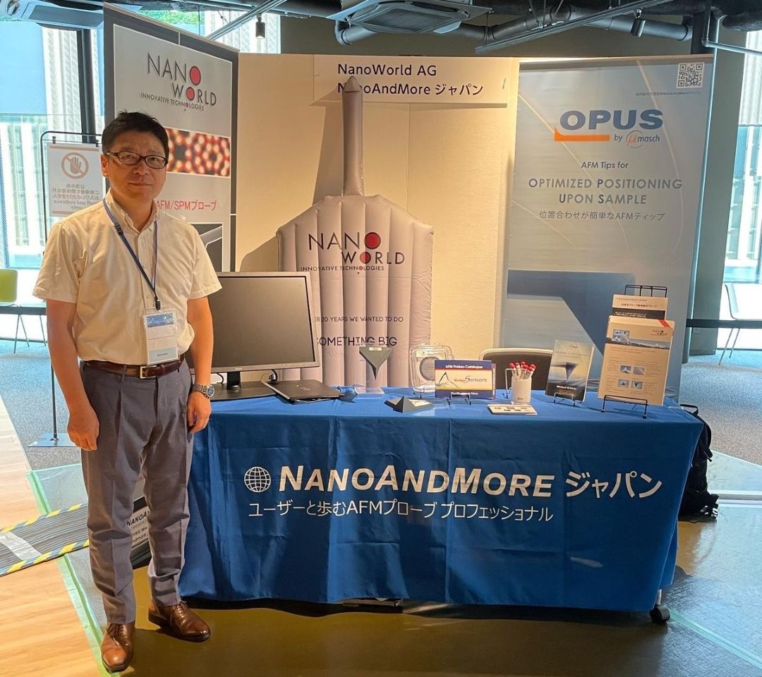 NanoAndMore's tweet image. Visit the @NanoAndMore  Japan #AFMprobes booth at the 26th International Conference on Non-contact #AtomicForceMicroscopy this week.
nims.go.jp/group/Nanoprob…
 #AFMtips #NonContactAFM #AFM #ScanningProbeMicroscopy  #2Dmaterials #nanoscale #materialsresearch
