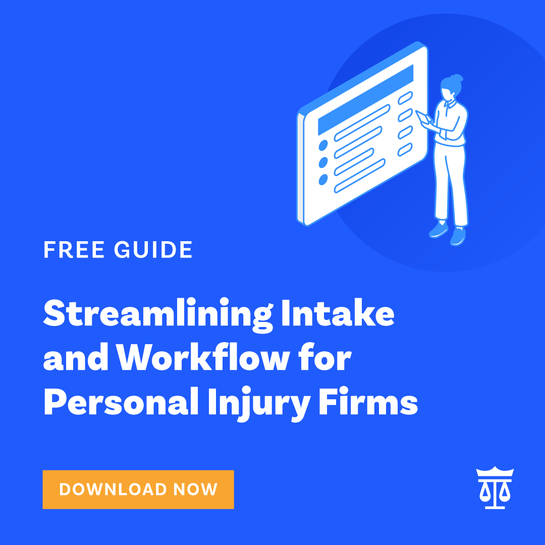 lawruler's tweet image. Personal injury leads move faster than any other practice area. Missed calls &amp;amp; slow paperwork sends them packing. Our guide teaches you how to automate, follow up first, &amp;amp; convert more PI leads. ✔️  

It&apos;s free to download:hubs.ly/Q03z6Ztx0

#PersonalInjuryLaw #ClientIntake