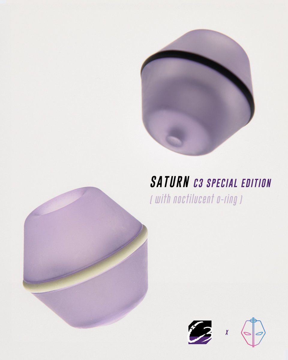 C3yoyodesign's tweet photo. 【C3 #WYYC25 Release News ⑥】
Get ready for the C3yoyodesign x PoryKon Special Sale in World Yoyo Contest! Let’s dive into the exciting world of 5A play style!
- Saturn - C3 Special Edition☄️
Each yoyo includes one black and one noctilucent o-ring.
- U.F.O Pre-Production 🛸
Experience the latest innovative counterweight, perfect for DNA tricks!
- PoryKon Lucky Bag 🪅
Each bag contains one of the following:
- Limited Hand-made Color PoryKon (as shown in the cover photo)
- PoryKon PC
- Fu-Ring
- minTear
- Momiji
- Jupiter
- minTear
- Prototype?!
These items will be available in limited quantities at the WYYC C3 booth in Prague!
#c3yoyodesign #porykon #ヨーヨー
