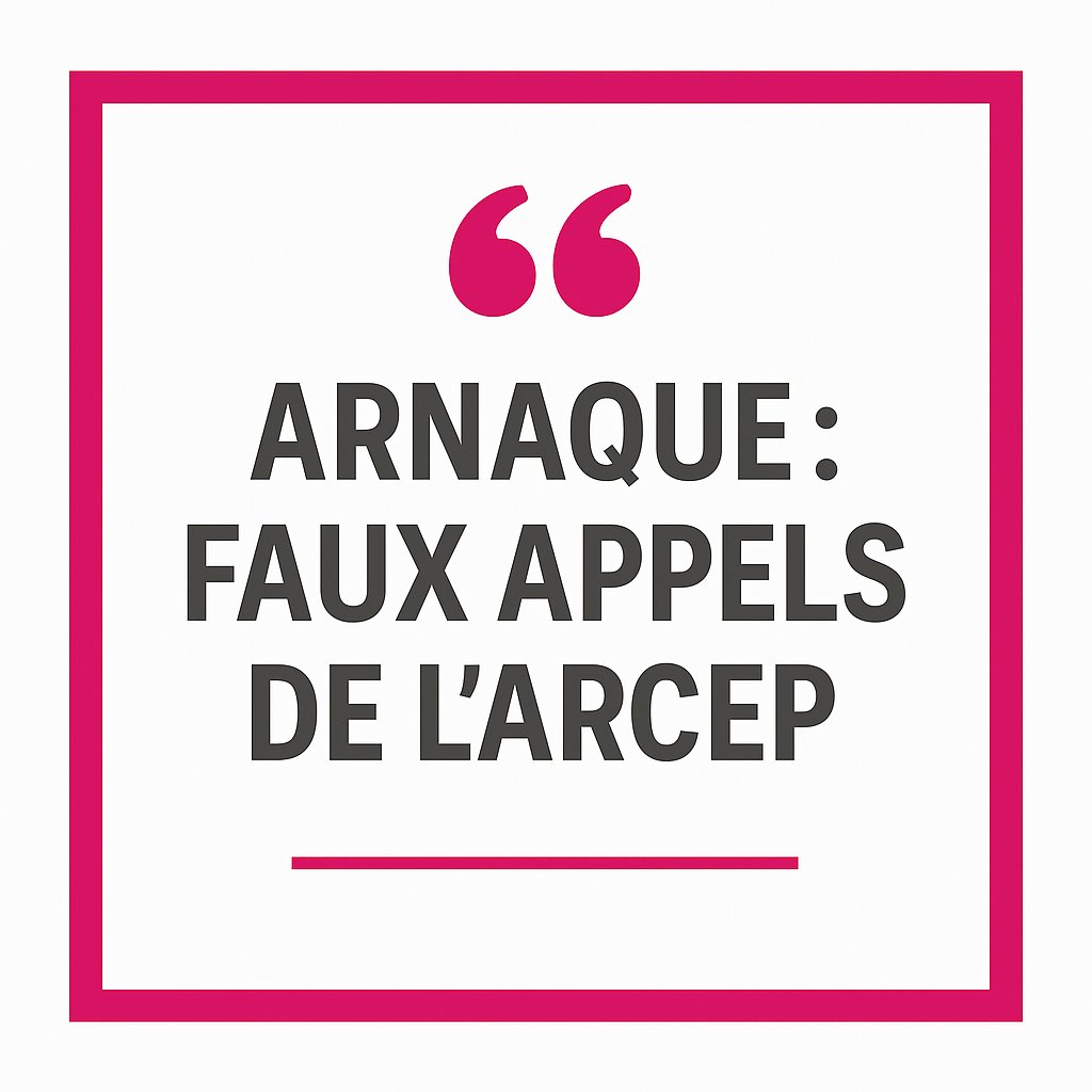 🚨 Nouvelle arnaque en France : des escrocs se font passer pour l’Arcep.
📞 Faux appel → fausse mise en relation avec la police → vol de vos données.
⚠️ L’Arcep le rappelle :
❌ Elle ne contacte JAMAIS par téléphone
❌ Ne donnez aucune info perso
✅ Raccrochez immédiatement

«