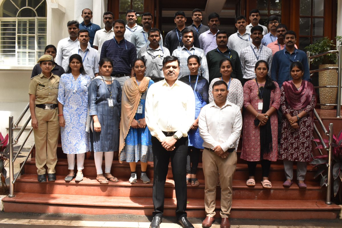 Conducting 5 Day Training Program on "Cybercrime Investigation Techniques - Level 1" for Bengaluru City Police Staff from 04-08-2025 to 08-08-2025 at CID Head Quarters, Bengaluru.