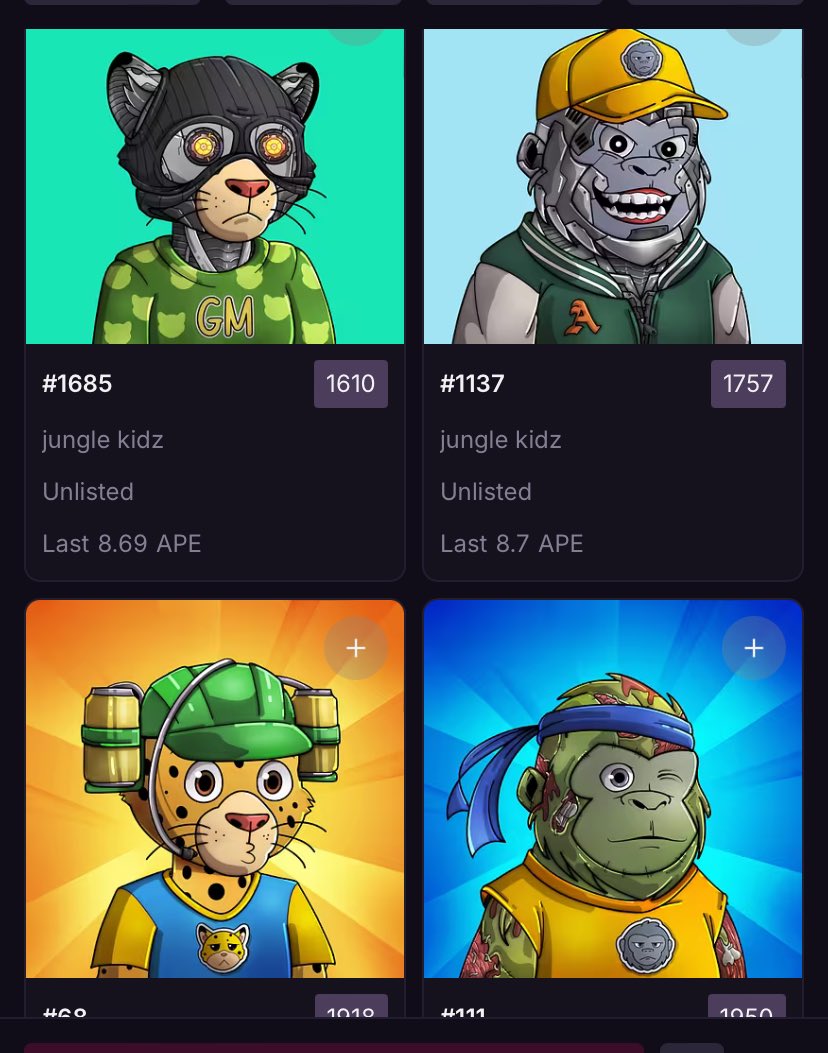 GM CT

🚨NFT Giveaway🚨

Jungle Kidz is giving away 4 Jungle Kidz NFTs to our community 

4 Jungle Kidz NFTs to 4 winners 

1️⃣ Follow: 
<a href="/Danko_ho/">Danko🍌𖤍</a> + <a href="/junglekidz_/">jungle kidz</a>  

2️⃣ Like + RT

3️⃣ submit ya wallet

⏰ 24 hrs