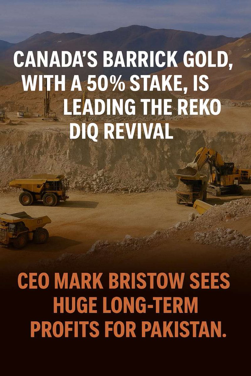 AChemaa17110's tweet photo. Barrick Gold’s move inspires confidence in the global market.
    #GlobalEyesOnPakistan #BarrickInvests #RekoDiqFocus https://t.co/02s1pYvZCE