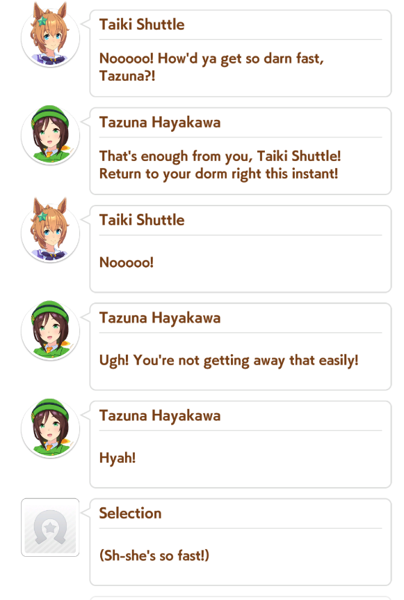 imagine if tazuna isnt actually an umamusume in disguise and she can just do that as a normal person