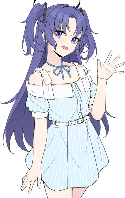 私服ユウカ #ブルアカ