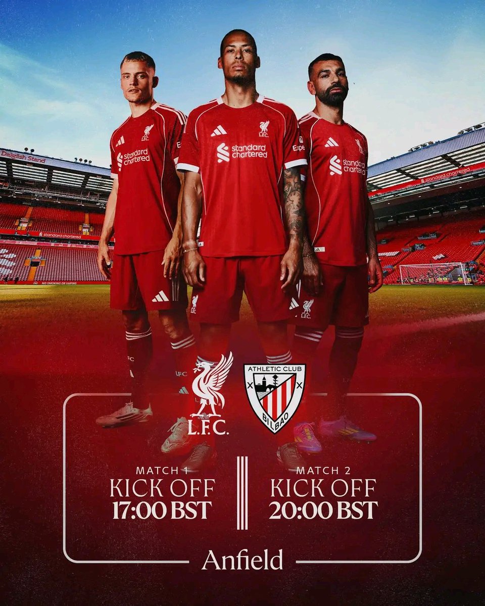 🔴🎖 Morning and happy Monday Reds. It's matchday at Anfield 🥳