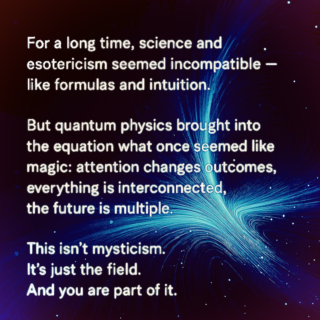 DinaAkhmyatova's tweet image. #FieldTheory
#FieldPerspective #Awareness 
#QuantumField