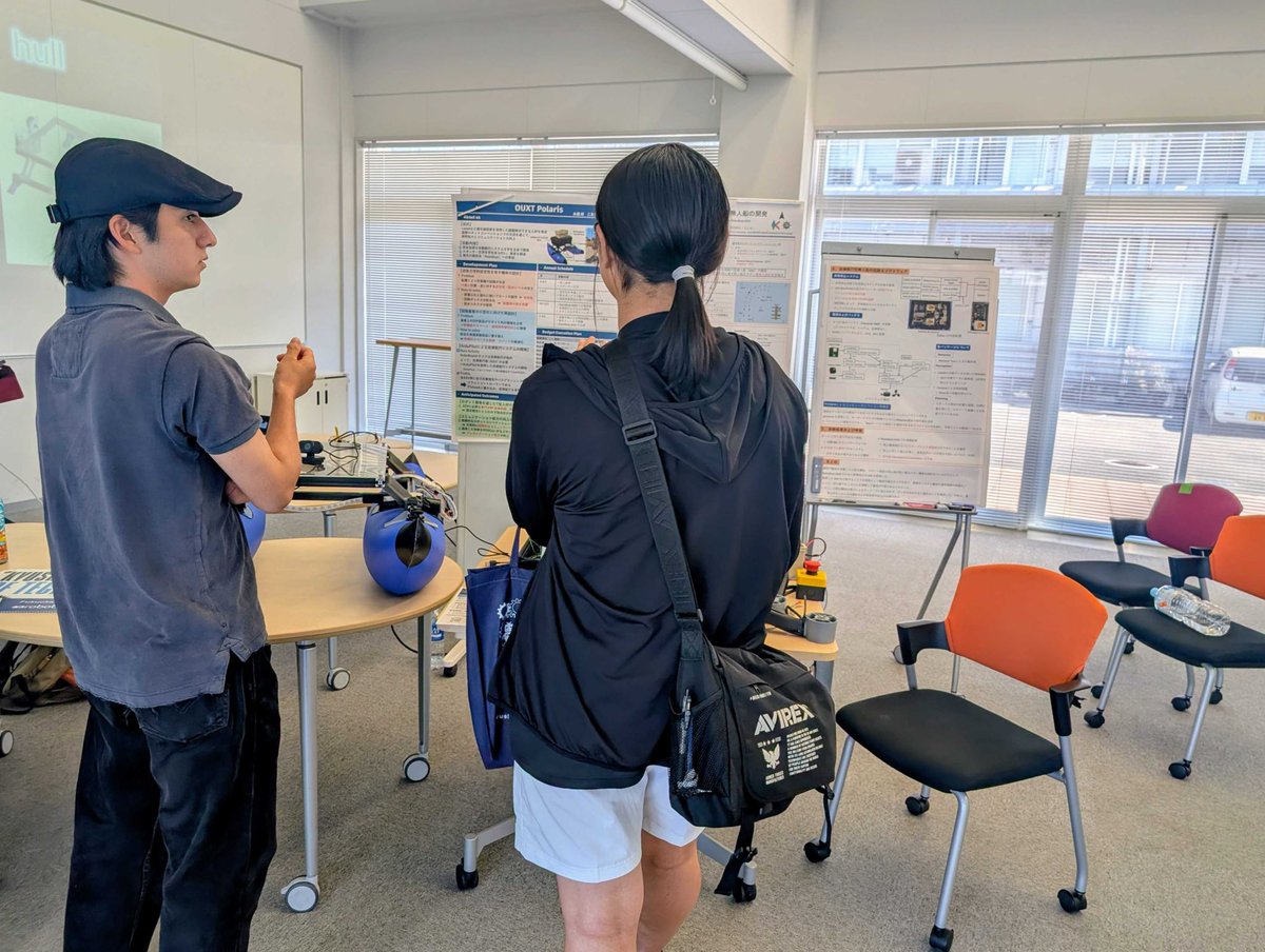 先日九州工業大学戸畑キャンパスで行われたオープンキャンパスに参加してきました！

ロボットに興味がある学生が多く見に来てくださり、OUXTの良いアピールになりました☺️

学生皆さんの合格とOUXTへの参加をここに祈ります🙏