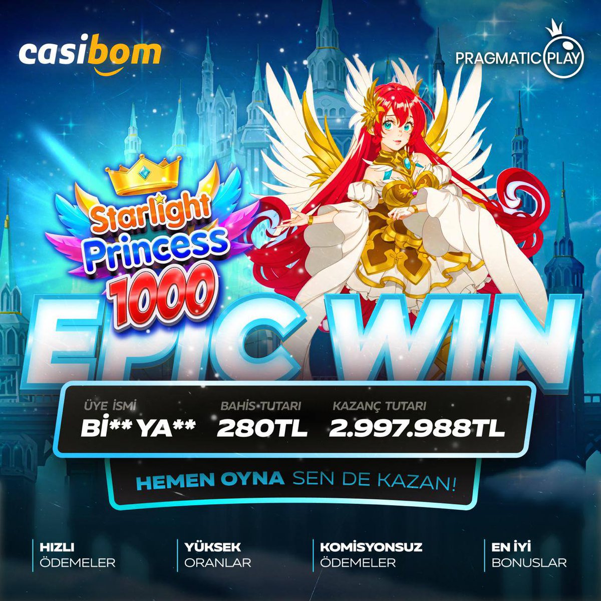 🔒 Hesap güvenliği ✔️

⚡ Hızlı para çekimi ✔️

🎰 Slot heyecanı ✔️

📌 Casibom Giriş :  t.ly/Casibom-TR 

#casibom