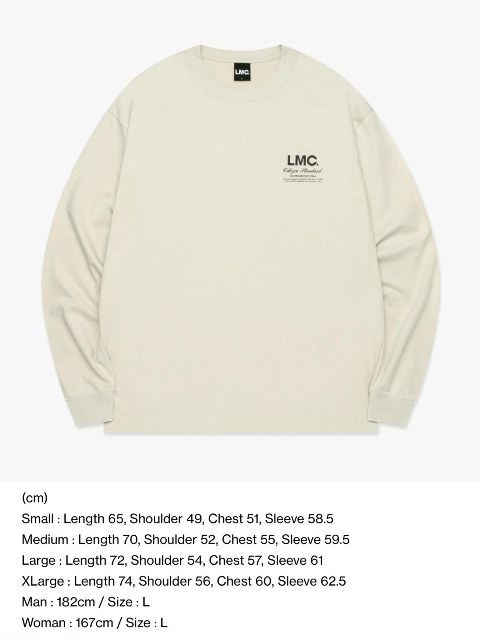 ■LMC■ FLYING PUPPY LONG SLV TEE sand 0LM45SLS201SND 𝒶. on X: