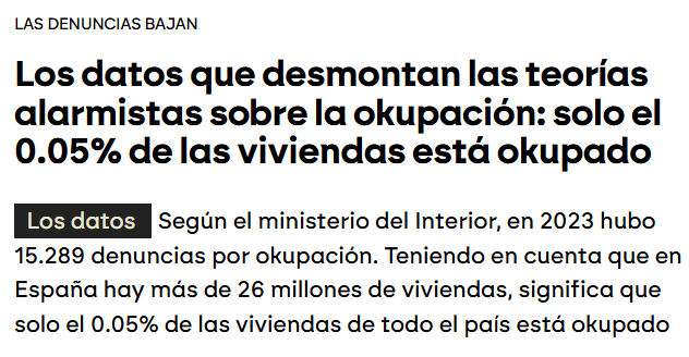 El lobby immobiliari repetint la mateixa mentida milions de vegades per ocultar la realitat: que ells són els principals culpables (i beneficiaris) de la bombolla especulativa de l'habitatge.