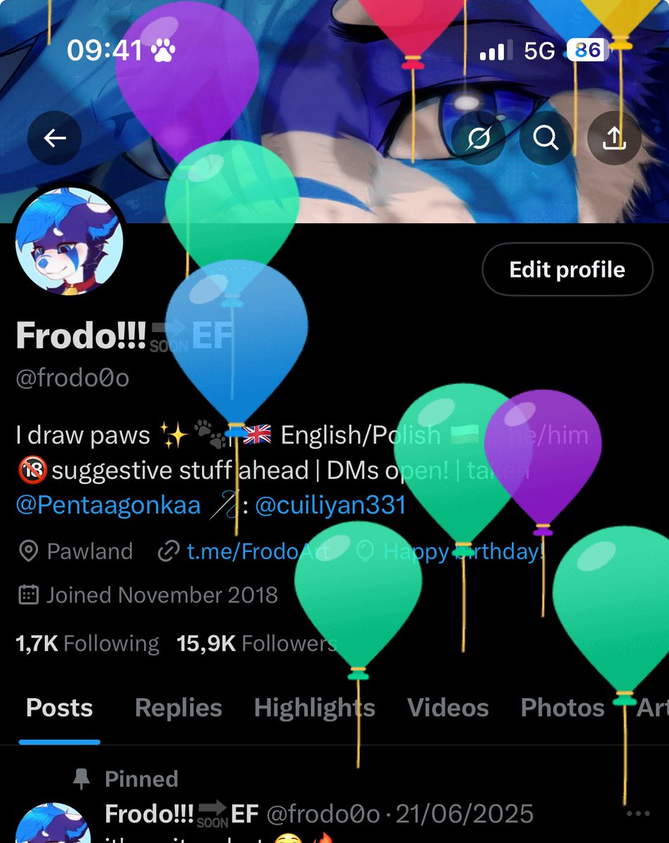 Frodo!!! tweet media