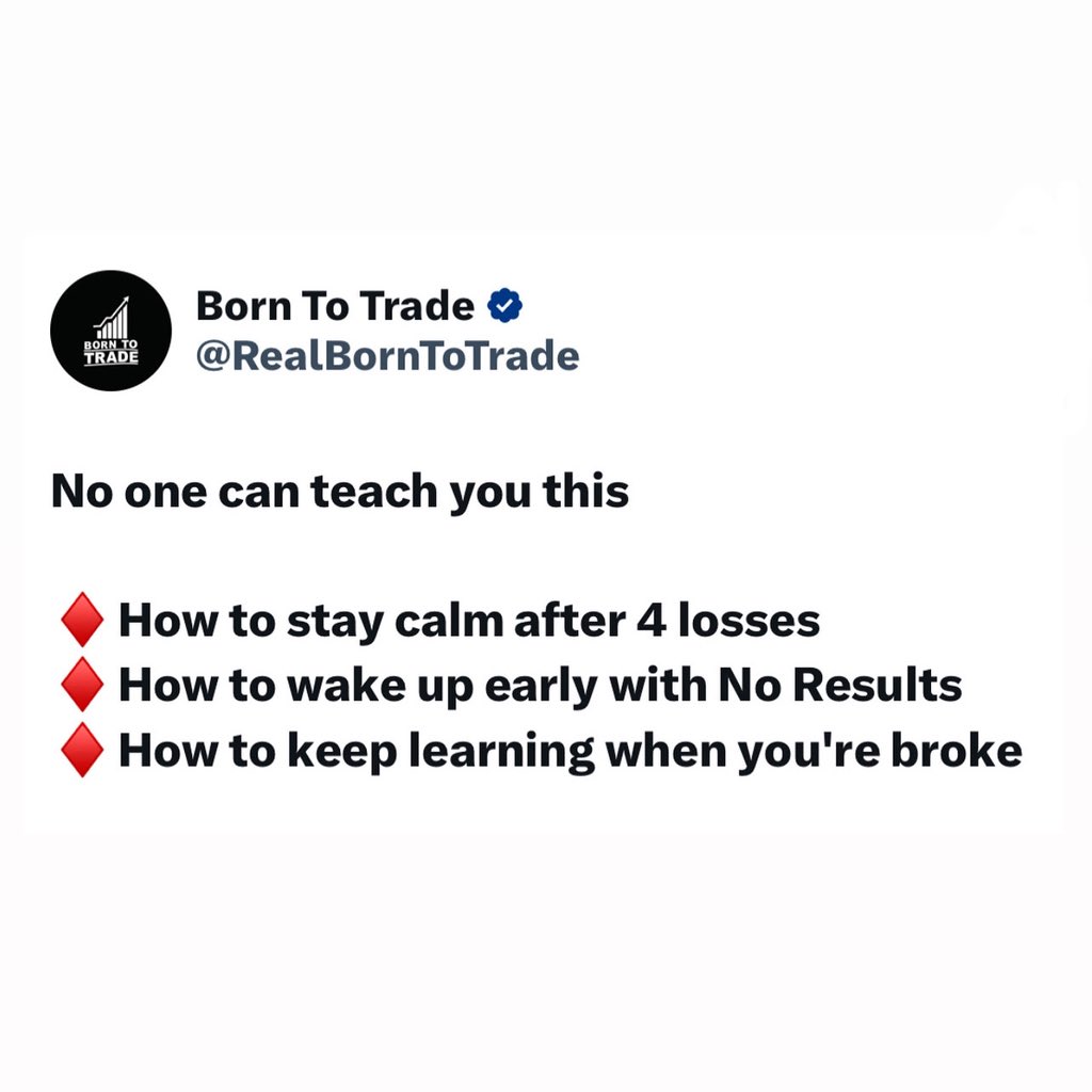 Born To Trade tweet media