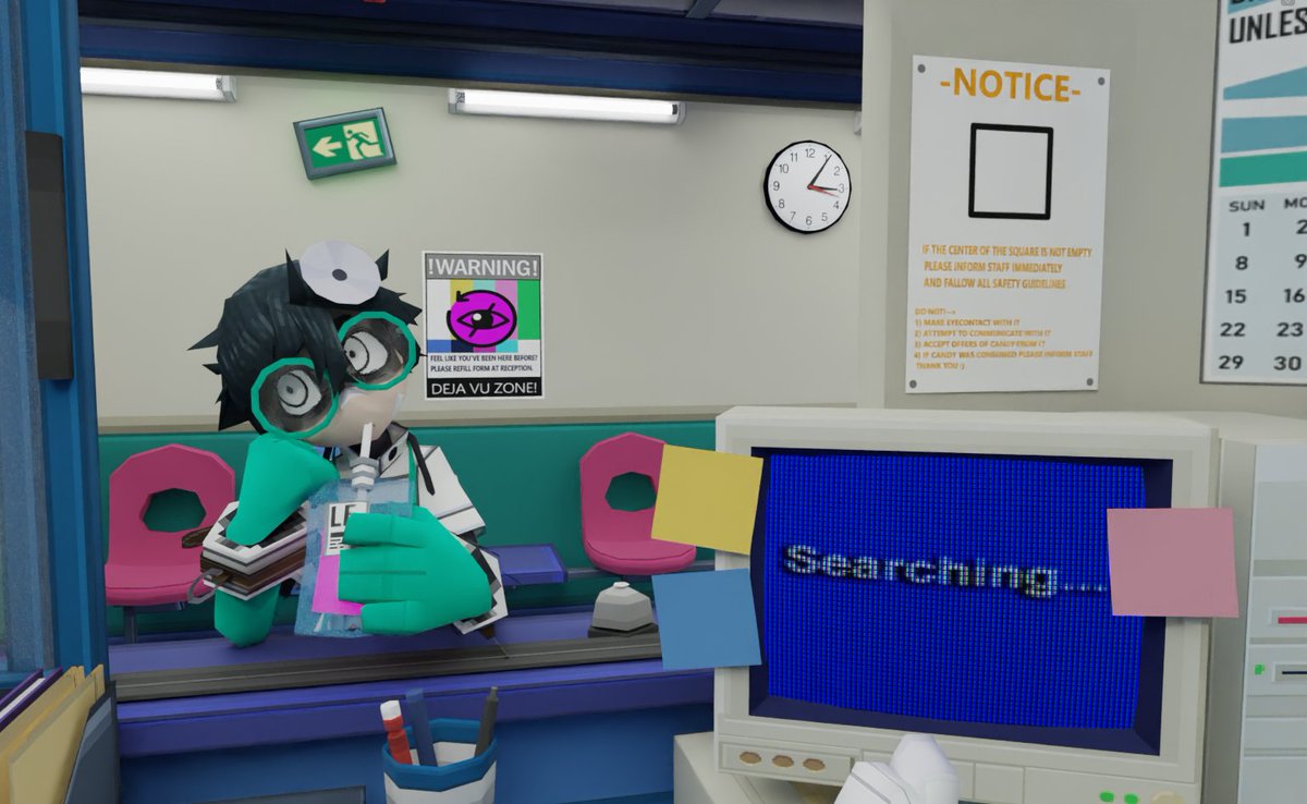 working on the clinic to get it going is alot of work,but its nice to get some down time before people start wondering in.#PSX #lowpolly #clinic #blender #3d #wip #Liminalclinic #Medical #nurse #ocart #doctor