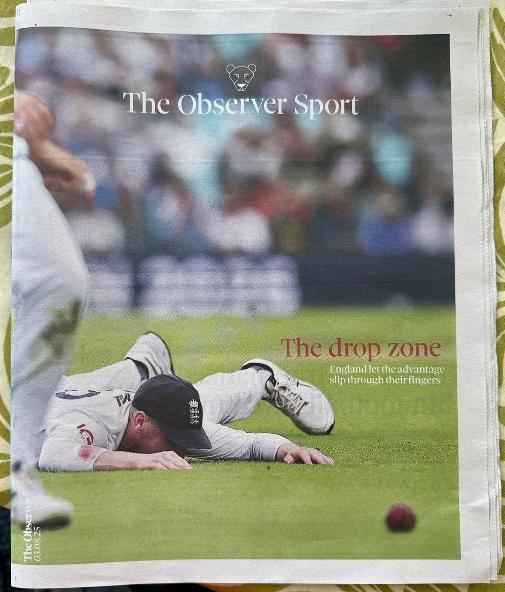 TobyWoody's tweet image. Monday’s Guardian has a page of sports results and fixtures
Sunday’s Observer Sports section did not have any sports results or fixtures 

Guardian 1 Observer 0

@guardian @guardian_sport