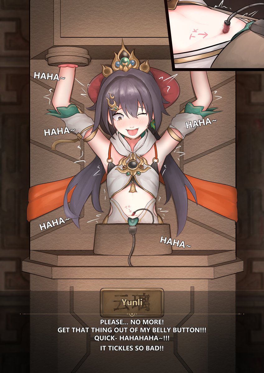 (Commission)
Yunli got into more trouble this time~ now her belly is having the consequences this time!
Commission: <a href="/BoopityTickles/">BoopityTickles🔞 (COMMS TEMP CLOSED)</a> 

If anyone's interested in commissioning an art from me, just ask me through DMs or Discord!
#tickling #くすぐり