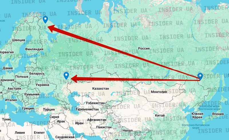 ❗️🇷🇺🇺🇦 There is a high probability of a missile attack in the coming days: at night Russia redeployed bombers from the Far East closer to Ukraine

At least 4 Tu-95MS aircraft were relocated from "Ukrainka" to "Olenya"/"Engels-2." Some of the aircraft are already equipped with