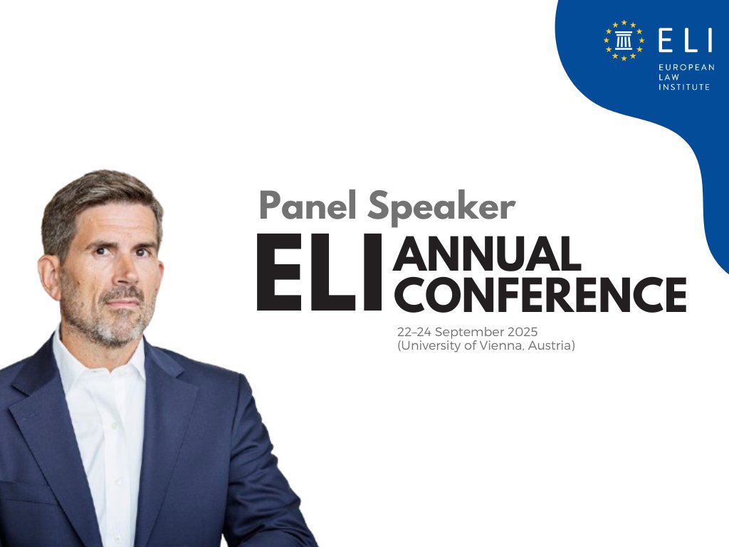 Join us in welcoming Pelle Munk-Poulsen (Chief Legal Officer, <a href="/novonordiskfond/">Novo Nordisk Foundation</a>) to the ELI Annual Conference 2025, where leading experts explore key legal themes from climate justice to digital succession. 

Register here bit.ly/4nyvegE.  #ELI 

#AnnualConference2025