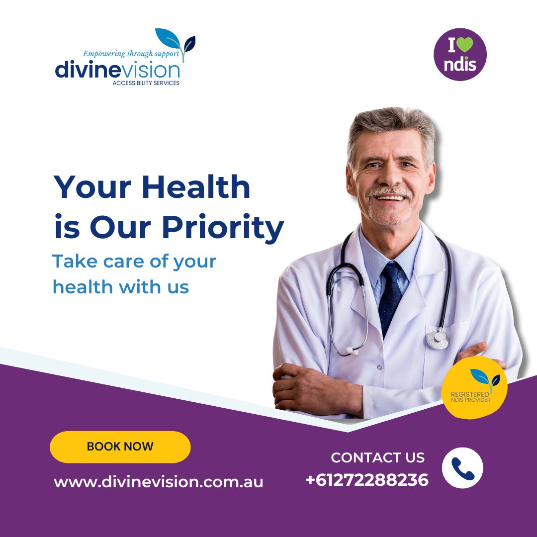 DivineVision_AU's tweet image. Your Health. Our Commitment.
Divine Vision Accessibility provides safe, compassionate NDIS support built around your health and wellbeing.
📞 +61 272 288 236
🌐 divinevision.com.au
#NDISHelp #DivineVision #DisabilitySupport #NDISProvider #InclusiveHealthCare