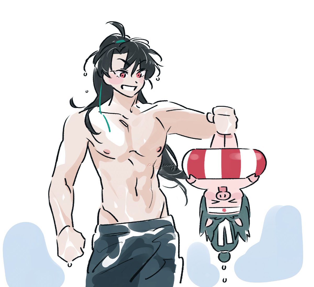 탕슉 시켰다 예이