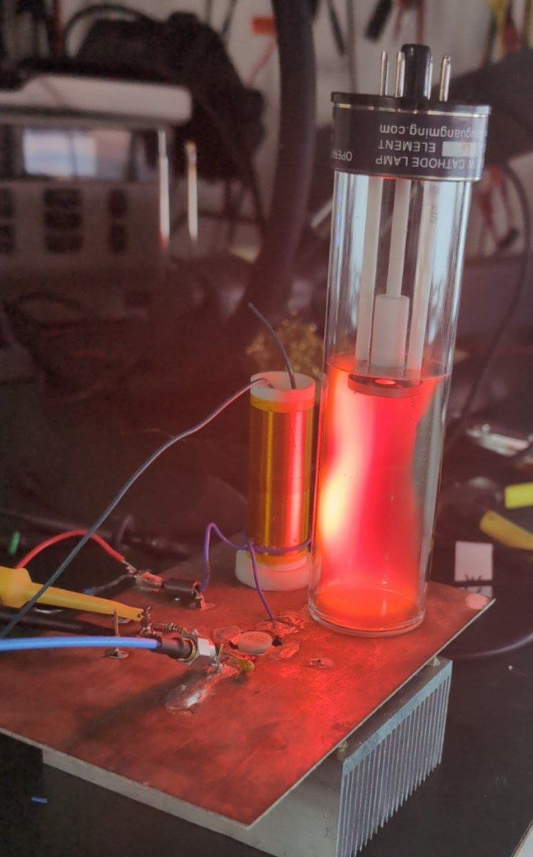 Fundamental and second-order modes of the Tesla coil resonator from the popular $3 Chinese kits