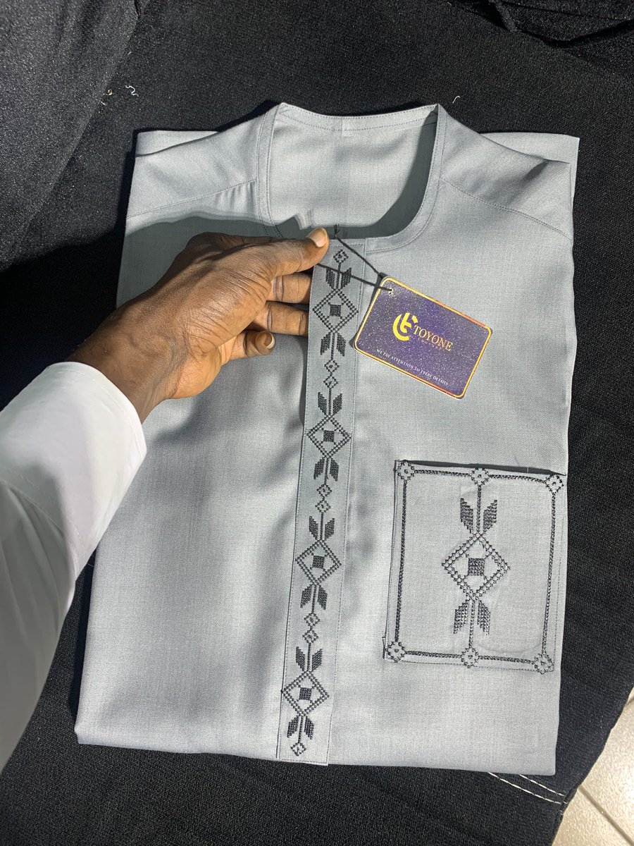 Top Quality material 👕🧵🪡
Price : 50k
Location : Osogbo 
Delivery : Nationwide