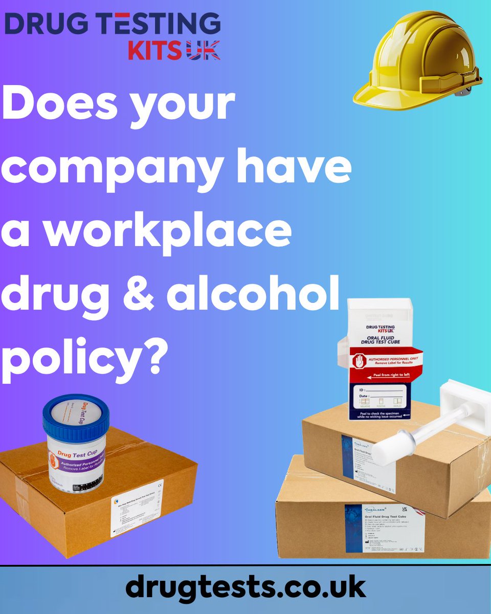 Drug_Testing_UK's tweet image. A clear policy isn&apos;t just paperwork - it&apos;s protection.
✅For your team
✅For your business
✅For your legal compliance
Too many UK businesses still don&apos;t have a plan in place.
💬Drop a comment: Do you have a policy at your workplace?
#WorkplacePolicy #DrugTestingUK #FitForWork