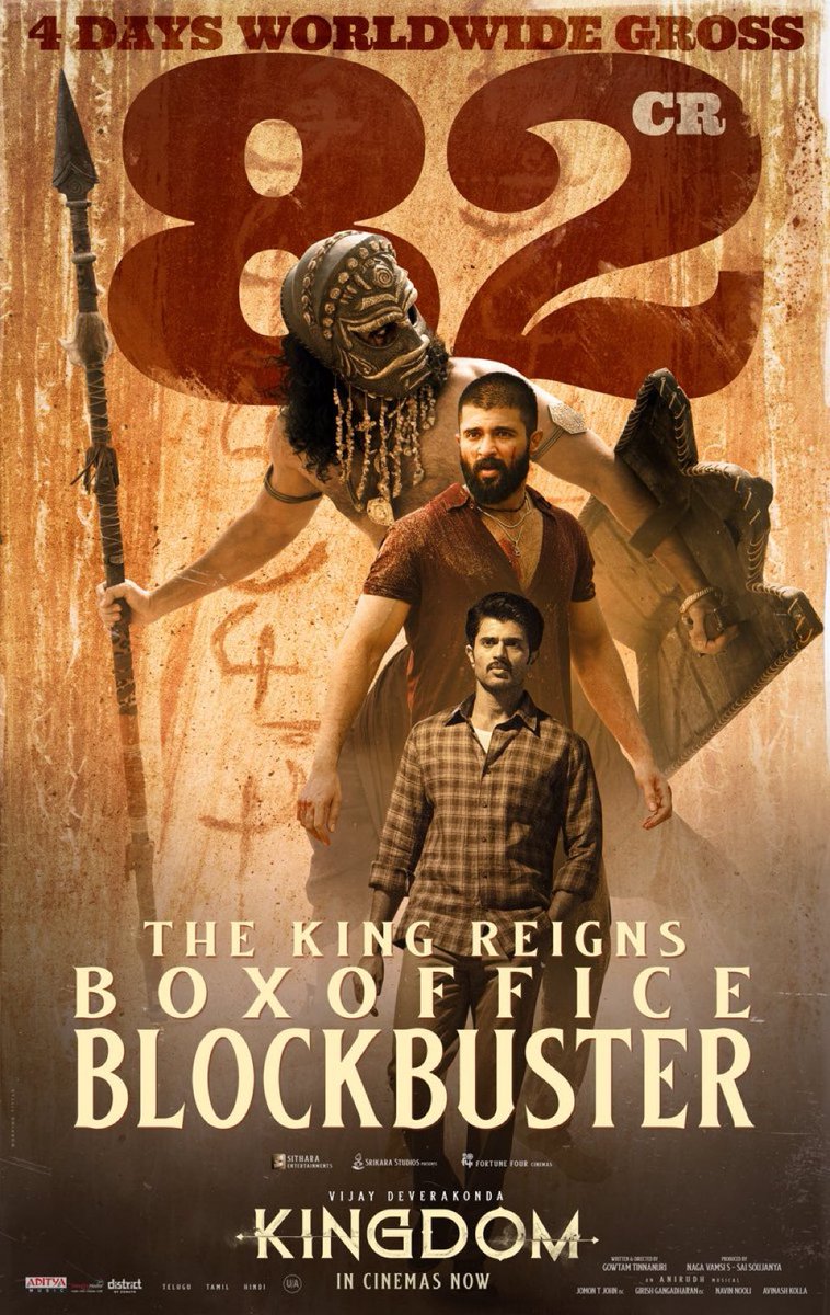 Sai__018's tweet image. And The Vijay Deverakonda Rage At Boc office Continues 
#BlockBusterKingdom