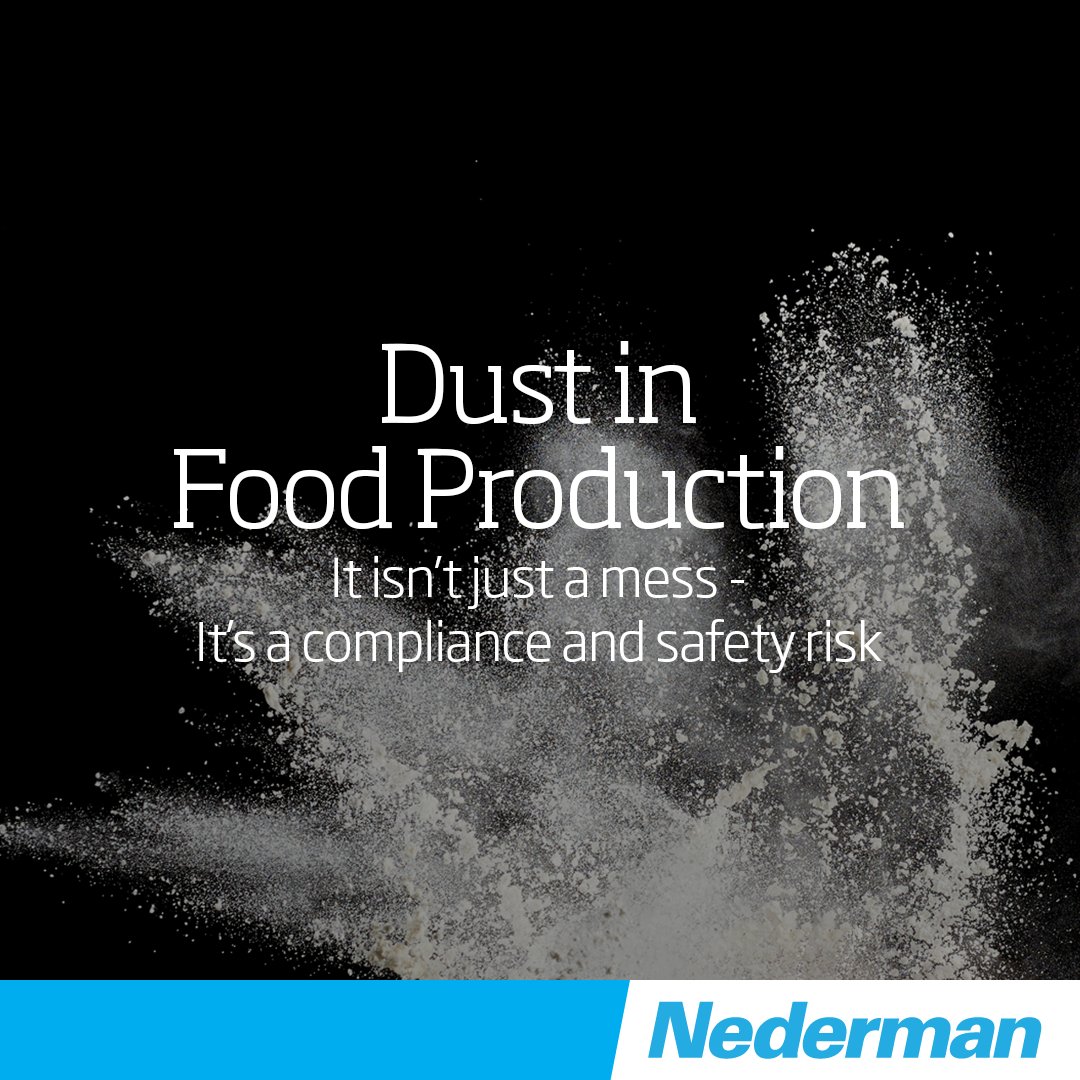 Food production dust isn’t just a mess — it’s a safety and compliance risk.

Nederman delivers ATEX-certified dust control systems built for food industry standards.
📩 Talk to our team today.

nederman.com/en-gb/industry…

#thecleanaircompany #airfiltration #foodprocessing #atex