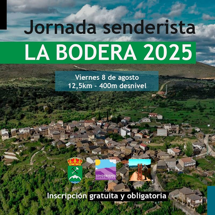 caminosgu (@caminosgu) on Twitter photo 🚶Jornada senderista
CIRCULAR A LA BODERA 2025
Viernes 8 de agosto.
🕐Salida a las 9am.
🗾12km y 400m desnivel.
🖊Inscripción gratuita y obligatoria en el mail entrecimasyriscos@gmail.com
Al finalizar la ruta daremos una charla sobre consejos para la práctica del senderismo 🚶Jornada senderista
CIRCULAR A LA BODERA 2025
Viernes 8 de agosto.
🕐Salida a las 9am.
🗾12km y 400m desnivel.
🖊Inscripción gratuita y obligatoria en el mail entrecimasyriscos@gmail.com
Al finalizar la ruta daremos una charla sobre consejos para la práctica del senderismo