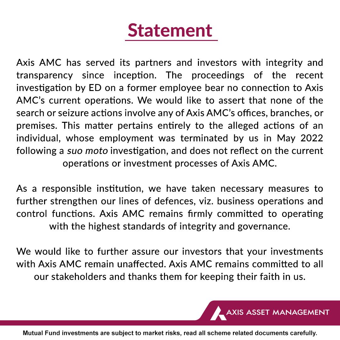 Official Statement