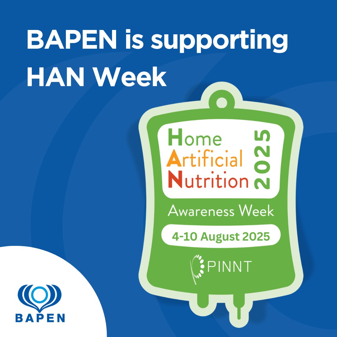 We’re delighted to support #HANWeek2025, raising awareness of essential nutritional treatments: parenteral and enteral feeding, and oral nutrition supplements.

Visit the <a href="/PINNTCharity/">PINNT</a> to learn more ➡️ bit.ly/4fEBT5D