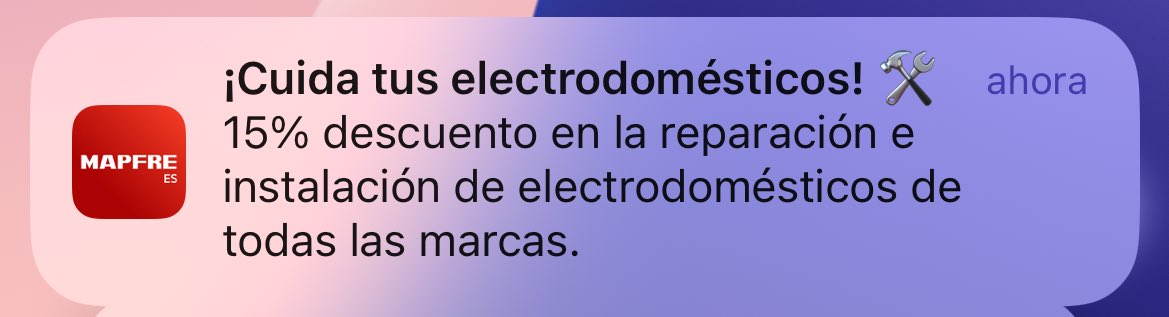 theflexa's tweet image. Cuando @MAPFRE_ES te manda un anuncio para arreglar tus electrodomésticos, pero no te dice que sus talleres asociados cobran un 15 % de recargo que es el 15 % que cobra Mapfre por recomendarles a ellos…
Genios