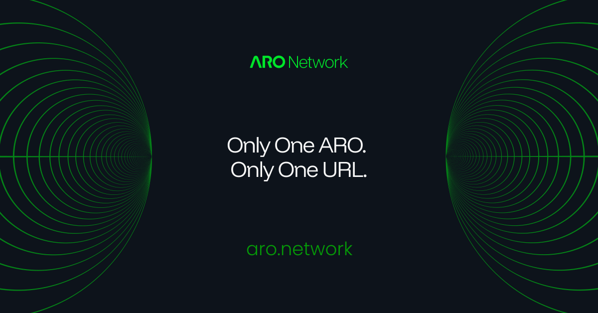 🚨 Stay safe, Aronauts

We’ve seen fake sites pretending to be ARO Network.
✦ Our only official website is: aro.network
✦ Don’t connect your wallet anywhere else.

Spread the word. #ARO #DePIN