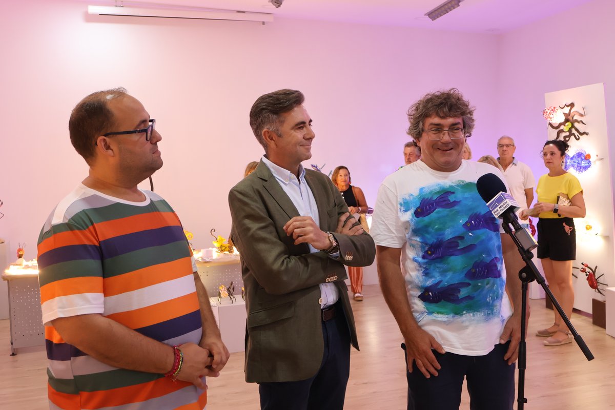 RadioPinatar's tweet image. El CIT acoge la exposición “Especies de temporada” del artista Flyppy que podrá visitarse hasta el 15 de septiembre.

La exposición, reúne una selección de trabajos en los que el autor juega con formas y conceptos inspirados en el entorno costero

tinyurl.com/2apc42wz