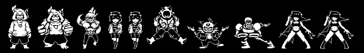 D1slodear's tweet photo. 【Undetected】Main character cast

An au based on Alternate Reality （By Kibo)

The creator is Zaniac(https://t.co/rmA1DV4Nl7) and M3UTR1NO（https://t.co/jhic870buo）

Sprite by me

#undertale #undertaleAU #Asriel #frisk #sans #papyrus #chara #grillby #monsterkid https://t.co/wrkhn75yvU