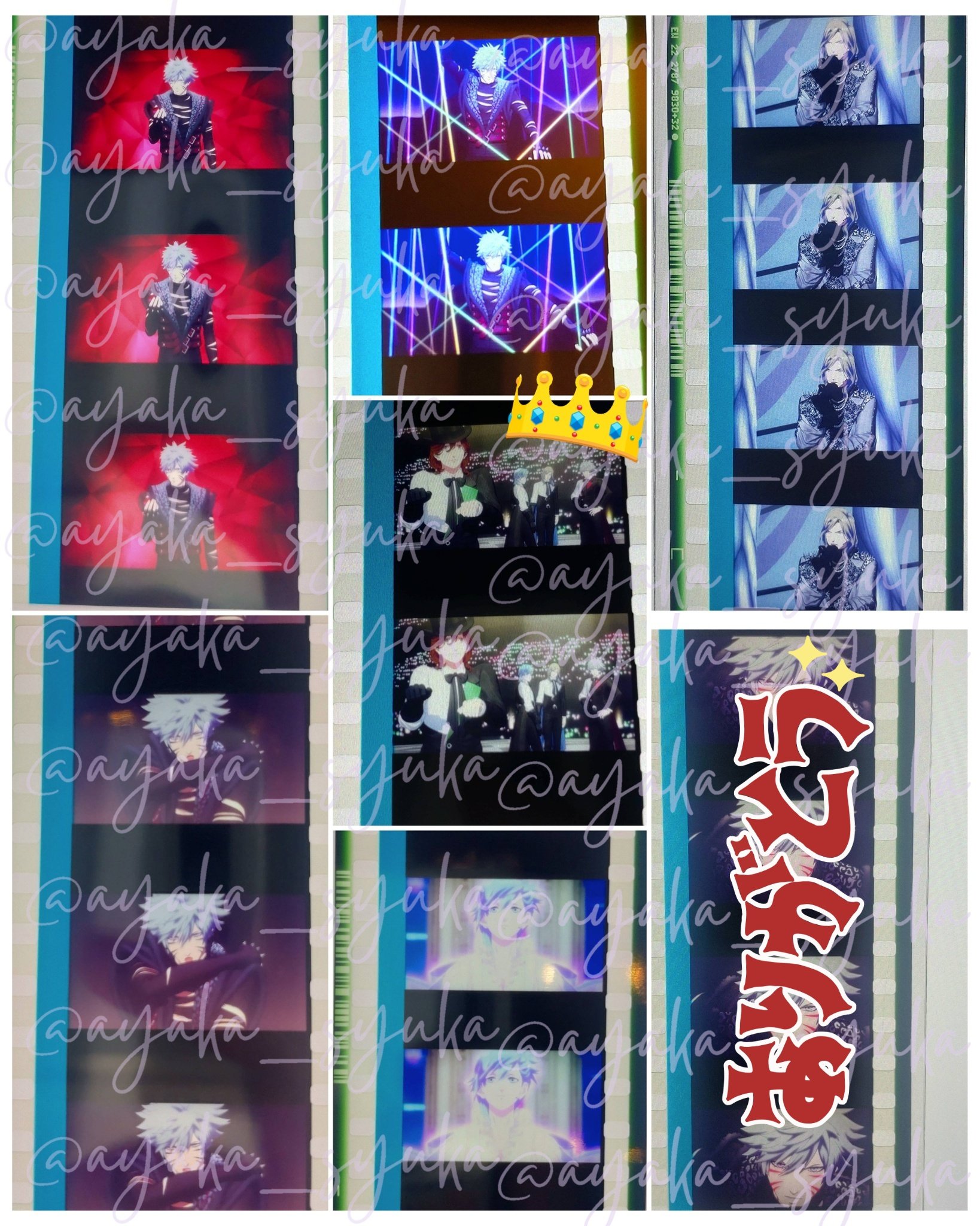 る*い様 タブナイ 特典 カミュ 銀テープ コースター 予告状 コマフィルム イ 劇場版 うたの プリンスさまっ TABOO NIGHT XXXX 入場者特典