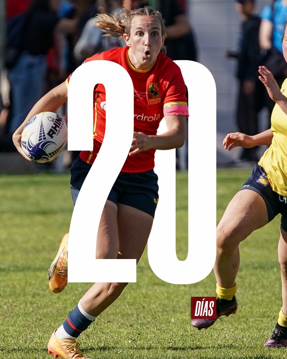 España Rugby (@ferugby) on Twitter photo 𝟐𝟎 𝐝𝐢́𝐚𝐬 ⌛para nuestro primer partido en <a href="/rugbyworldcupes/">Rugby World Cup ES</a> ⚔️ <a href="/BlackFerns/">Black Ferns</a>
#LoQueNosUne | #LasLeonas 𝟐𝟎 𝐝𝐢́𝐚𝐬 ⌛para nuestro primer partido en <a href="/rugbyworldcupes/">Rugby World Cup ES</a> ⚔️ <a href="/BlackFerns/">Black Ferns</a>
#LoQueNosUne | #LasLeonas